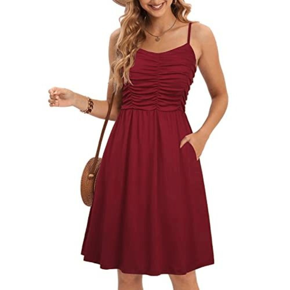 Spaghetti Strap Dresses for Women Casual